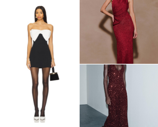 Best New Year’s Eve Dresses 2025: Sparkly, Glam & Party-Ready cover photo collage