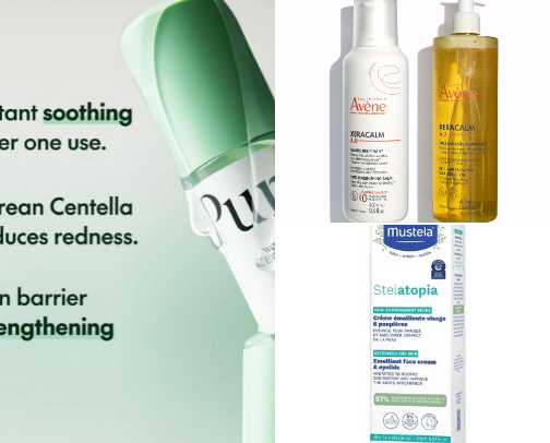 Skin care for eczema flare up! cover photo collage