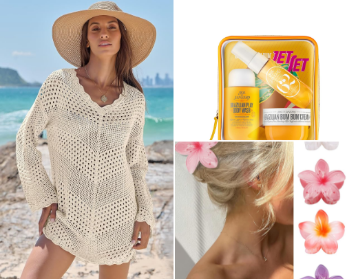 Spring Break Essentials cover photo collage