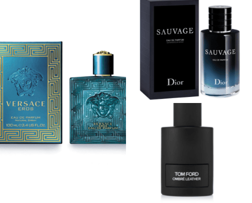 The best men's perfumes cover photo collage