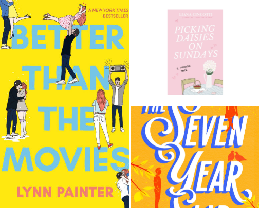 Romance book recommendations to cure your reading slump cover photo collage