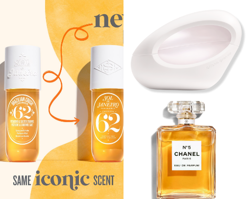 perfume must haves 🌸 cover photo collage