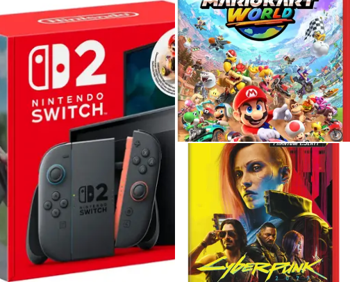 Nintendo Switch 2 cover photo collage