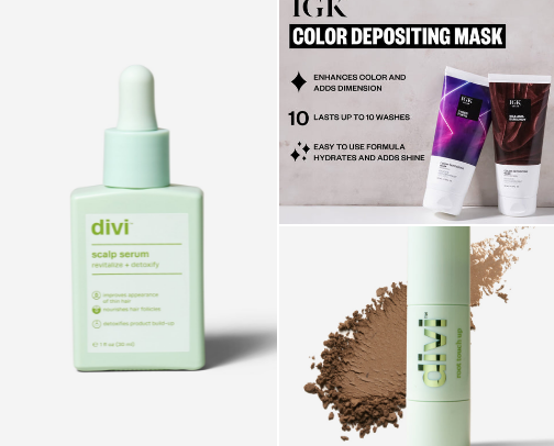 Favorite Hair Products cover photo collage