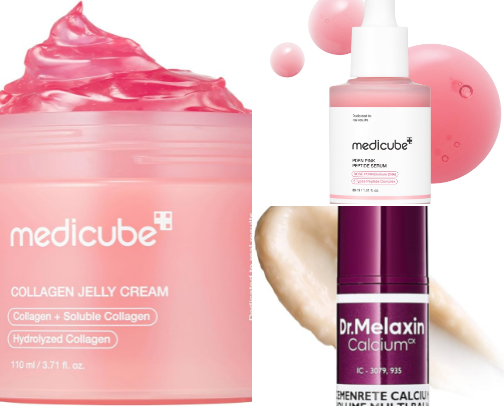 Skin care cover photo collage