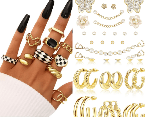 Stunning Aesthetic Jewelry & Statement Accessories to Complete Your Look cover photo collage