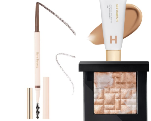 what’s in my make up bag cover photo collage