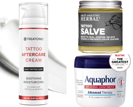 Tattoo Aftercare Products I recommend cover photo collage
