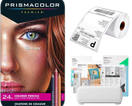 Artist supplies cover photo collage