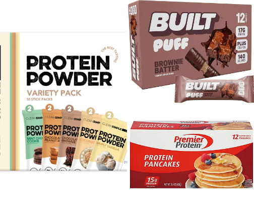 High Protein Food for success cover photo collage