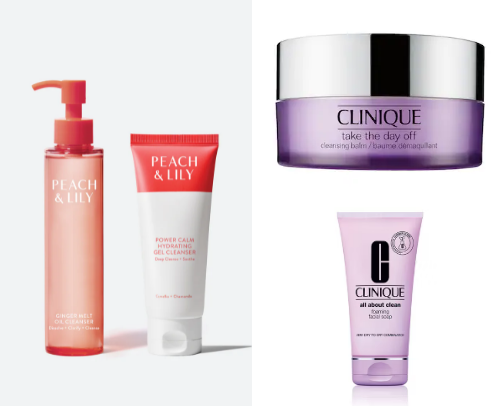 Beauty and skin care cover photo collage