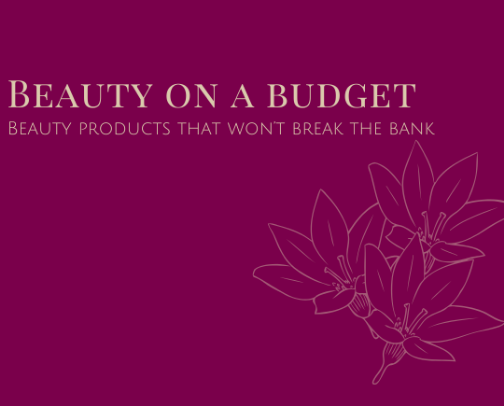 Beauty on a Budget cover photo collage