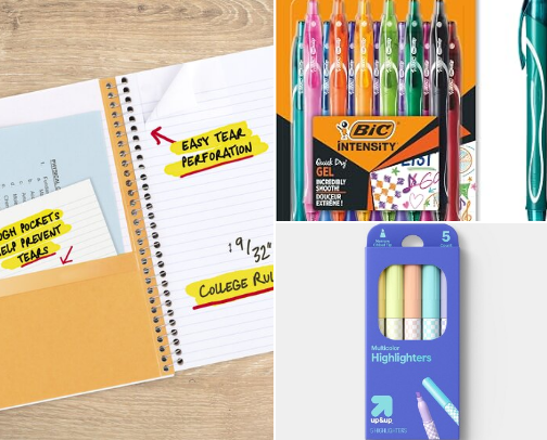(9th-12th) Back to School Essentials at Target cover photo collage