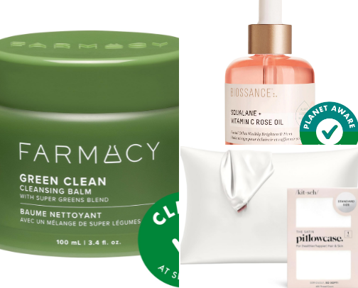 Nighttime Skincare That Actually Works in Your 40s (For Hydrated, Glowing Skin) cover photo collage