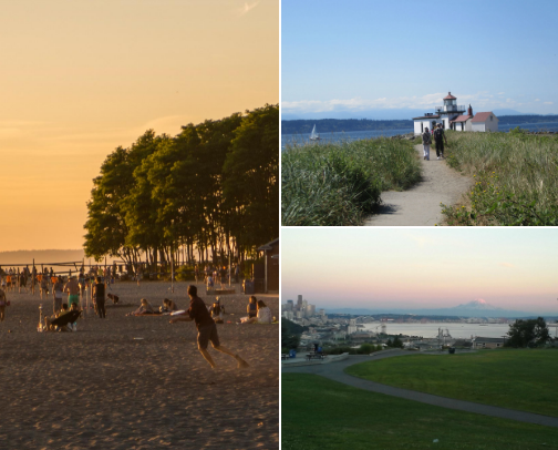 Favorite Activities and Places in Seattle cover photo collage