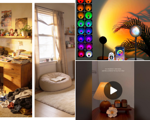 ✨ UNLOCKING YOUR DREAM ROOM: Top Aesthetic Room Decor Must-Haves! ✨ cover photo collage