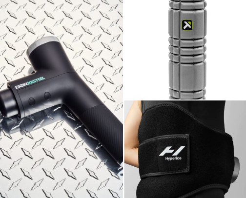 12 Recovery Tools I Swear By After the Gym cover photo collage