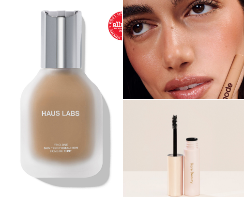 Acne-Safe Beauty Products cover photo collage