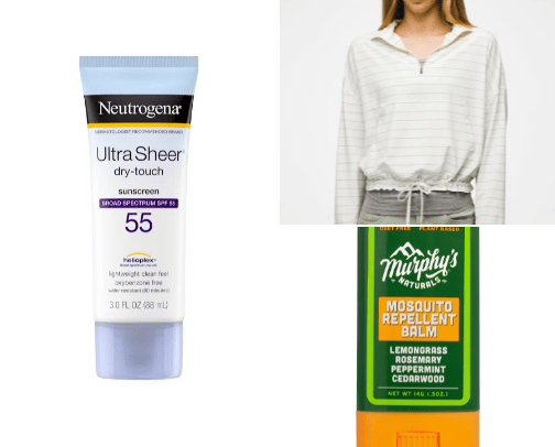 Skin Protection for Outdoors cover photo collage