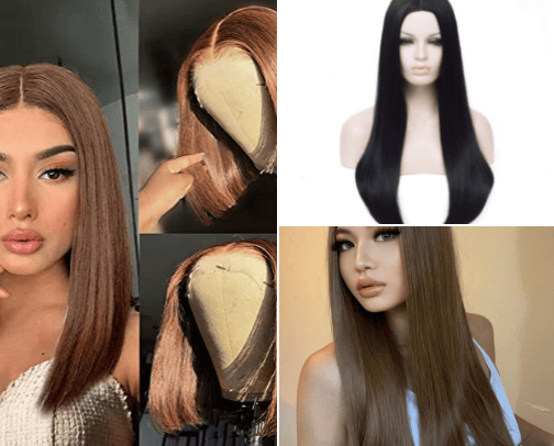 Wigs cover photo collage