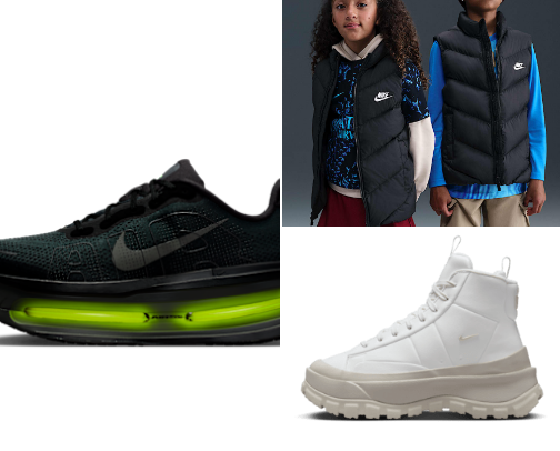 Nike – Ispirazione e innovazione per ogni atleta
Nike unisce stile, comfort e performance in ogni prodotto. Dalle iconiche sneaker all’abbigliamento sportivo, il brand rappresenta energia, movimento e la costante ricerca di superare i propri limiti. cover photo collage