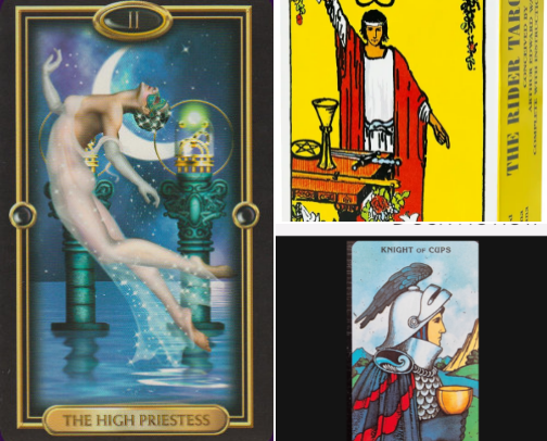 My Favorite Tarot Decks And Books To Help You Learn Tarot cover photo collage