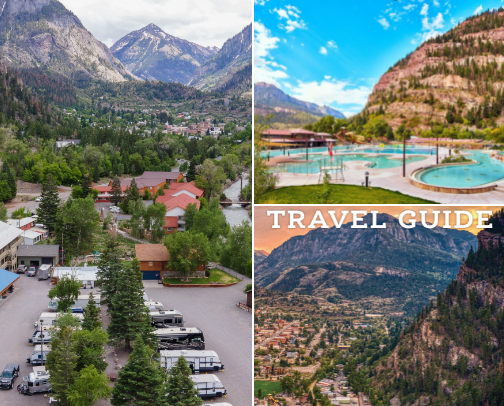 The most charming town in Colorado - OURAY cover photo collage
