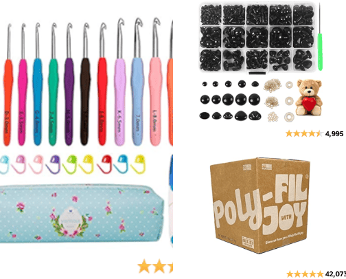 crochet essentials cover photo collage