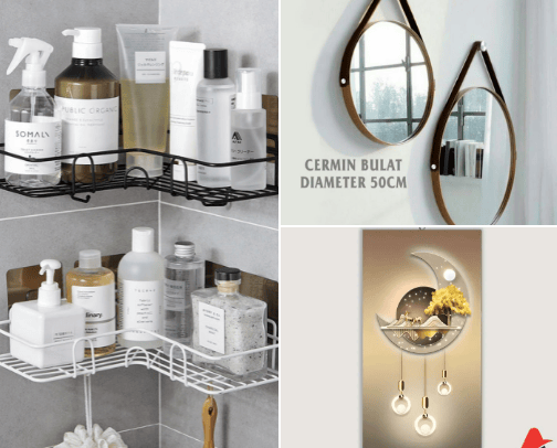 Home decoration cover photo collage