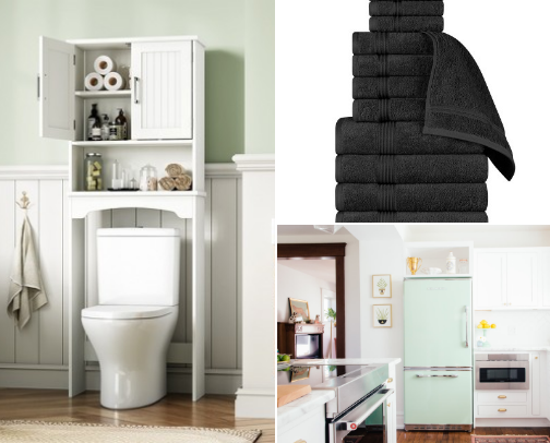 Home finds cover photo collage