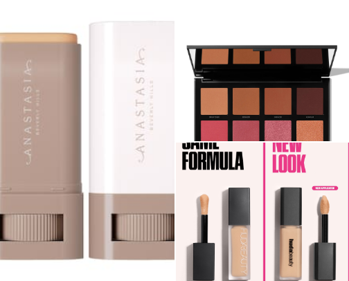 Soft girl makeup cover photo collage