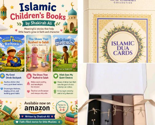 Thoughtful gifts for your Muslim children, companions and family cover photo collage