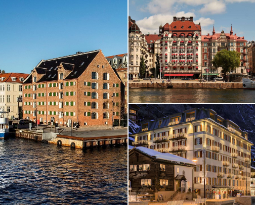 Hotels.com cover photo collage