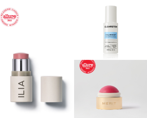 Clean beauty staples cover photo collage