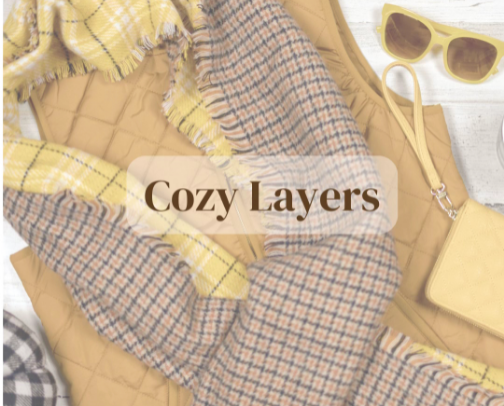 Cozy Layers cover photo collage