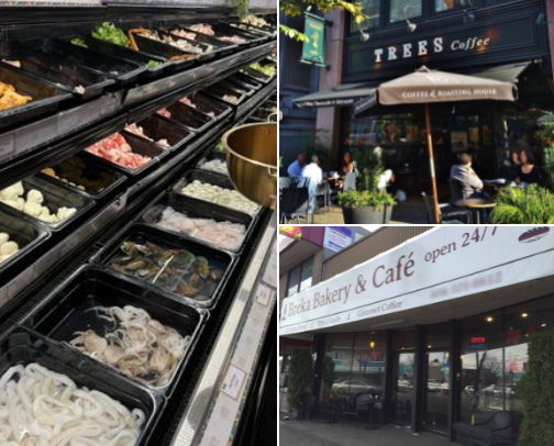 Restaurants within BC cover photo collage