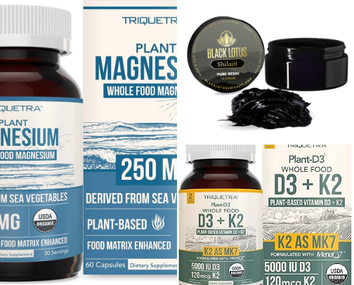 Supplements • Improve Focus, Energy & Stress Relief ☯️ cover photo collage