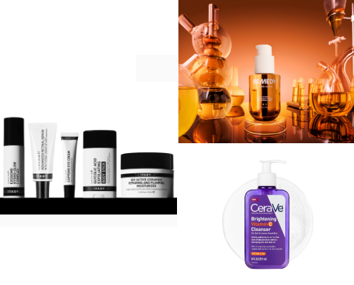 SENSITIVE SKINCARE PRODUCTS: SENSITIVE SKIN, INFLAMMATORY SKIN CONDITIONS, ECZEMA. cover photo collage