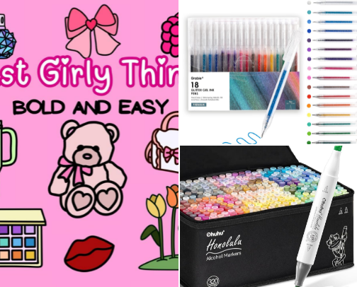 Color Me Happy: My Go-To Supplies cover photo collage