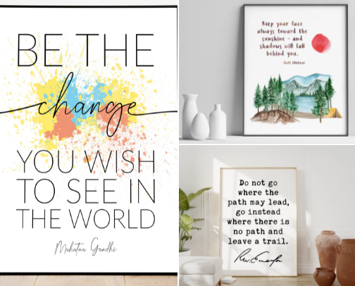 18 Motivational Quotes for the Highly Uninspired cover photo collage