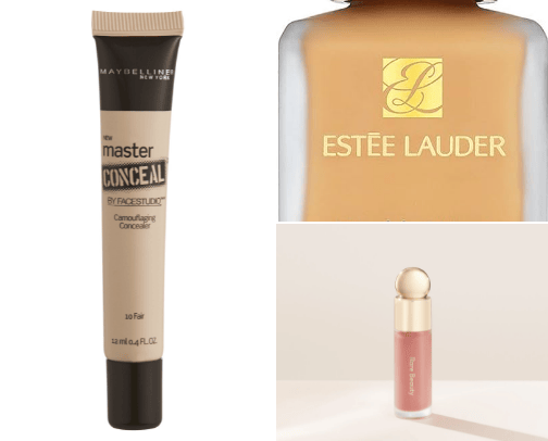 Beauty products I love cover photo collage