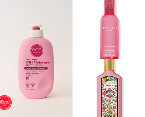 Want to smell like pomegranate and Rasberry 🌸 cover photo collage