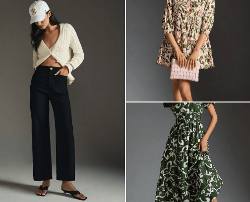 Anthropologie must haves! cover photo collage