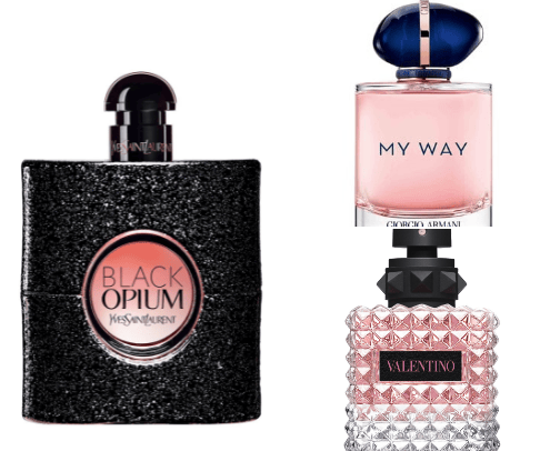 Parfum cover photo collage