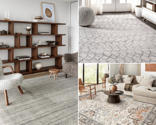 Area Rugs cover photo collage