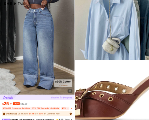 New outfit cover photo collage