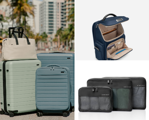 Travel essentials cover photo collage