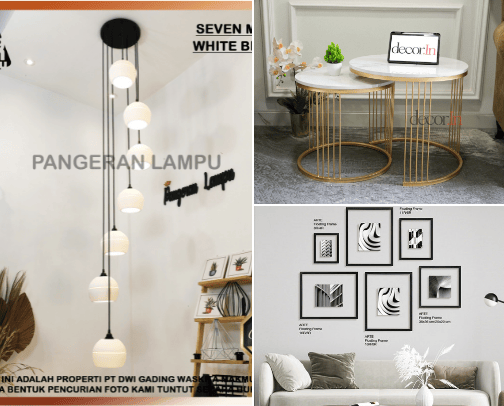 Living Room Decor Inspiration cover photo collage