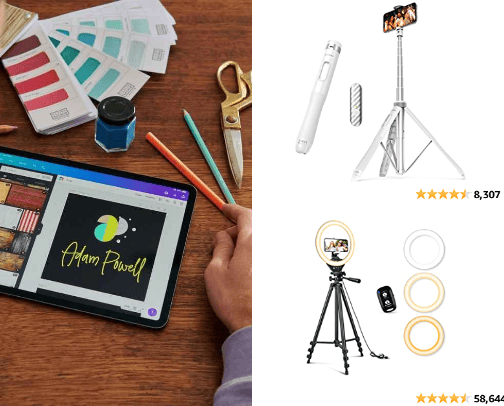 Conten Creator Must Haves cover photo collage