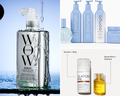 Hair Care cover photo collage